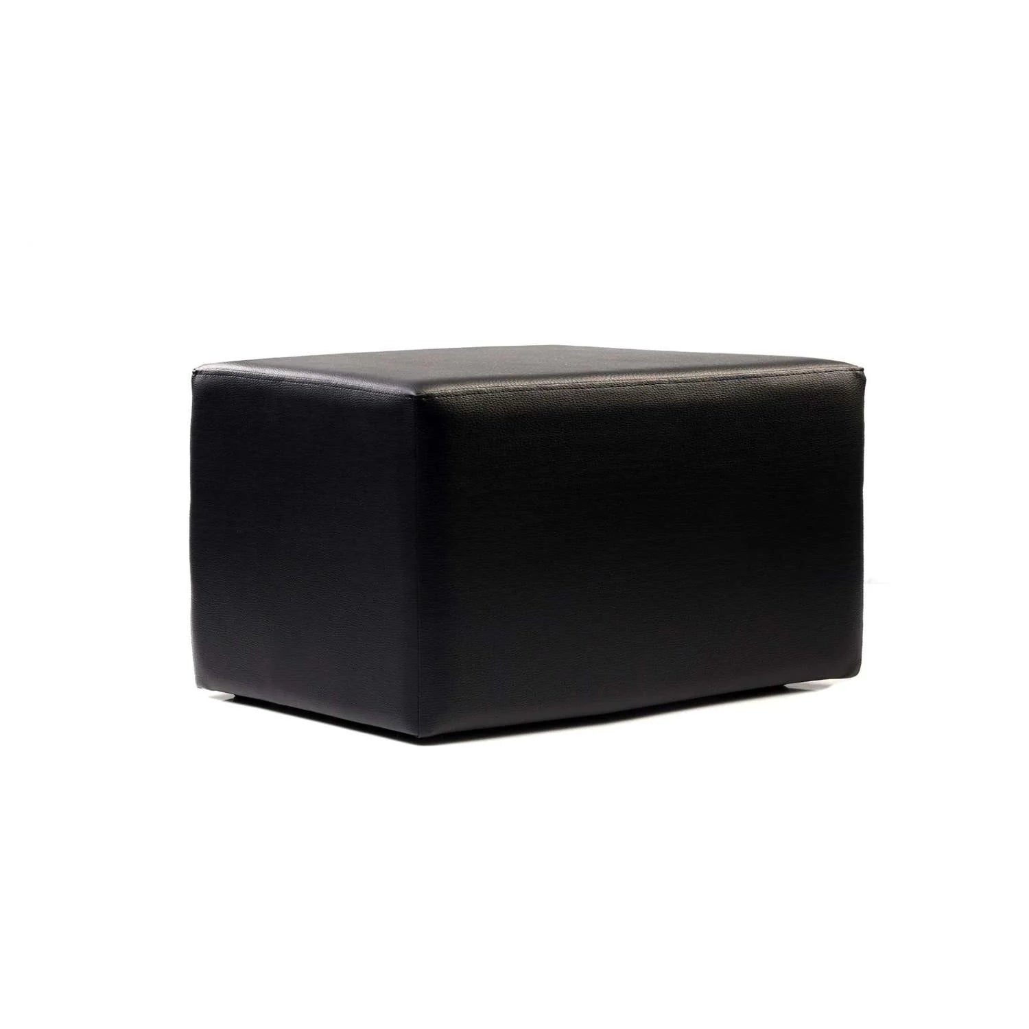 Durafurn Ottoman Rectangle Black | Office Furniture Designs