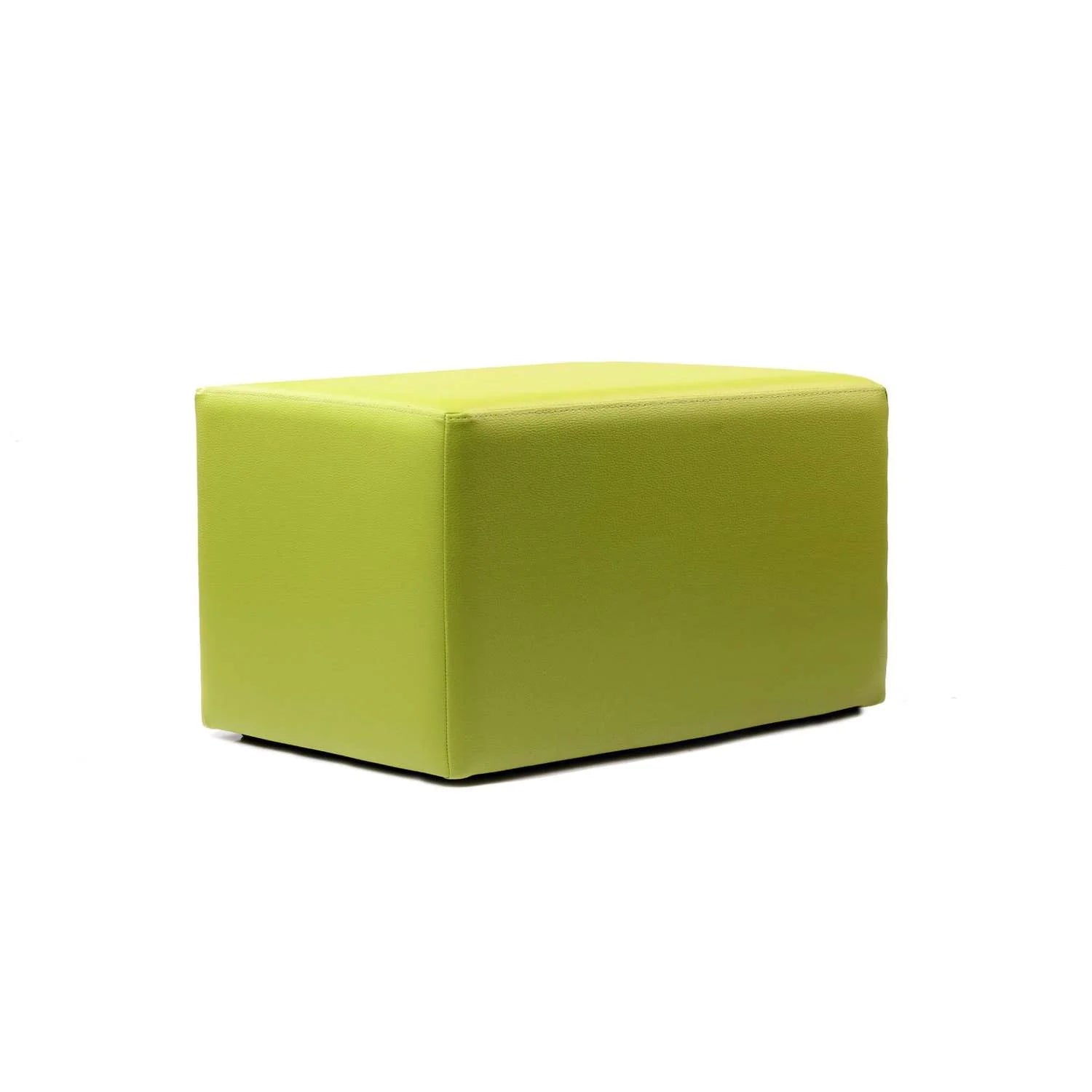 Durafurn Ottoman Rectangle Green | Office Furniture Designs