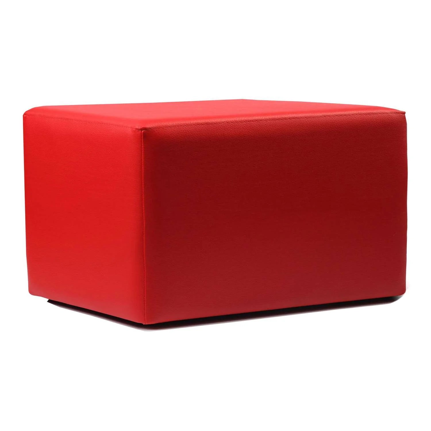 Durafurn Ottoman Rectangle Red | Office Furniture Designs