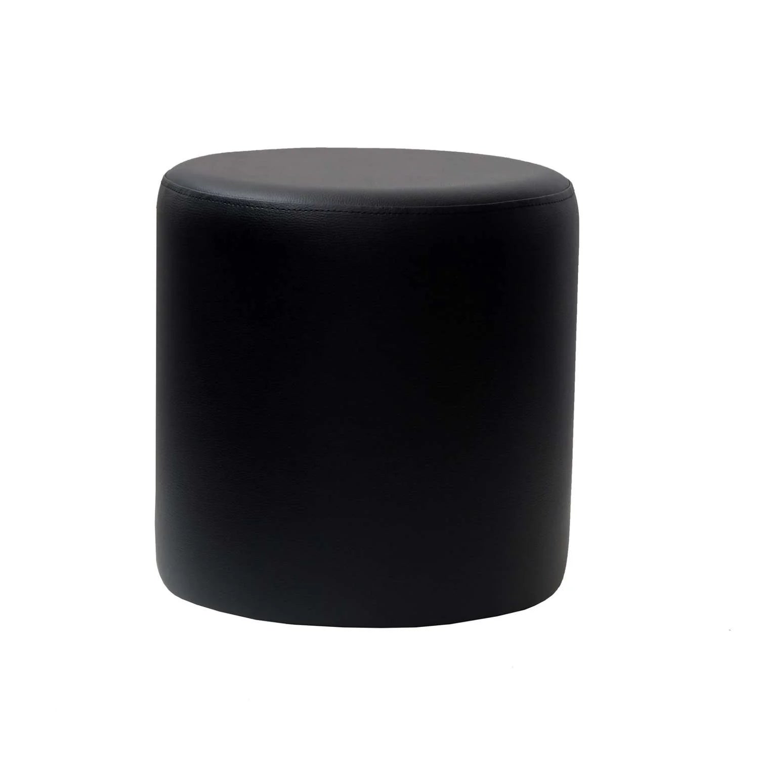 Durafurn Ottoman Round Black | Office Furniture Designs