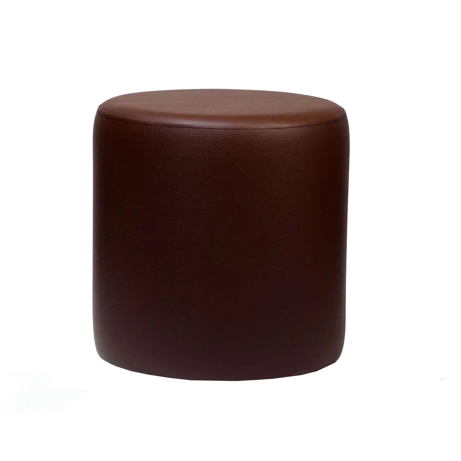 Durafurn Ottoman Round Chocolate | Office Furniture Designs