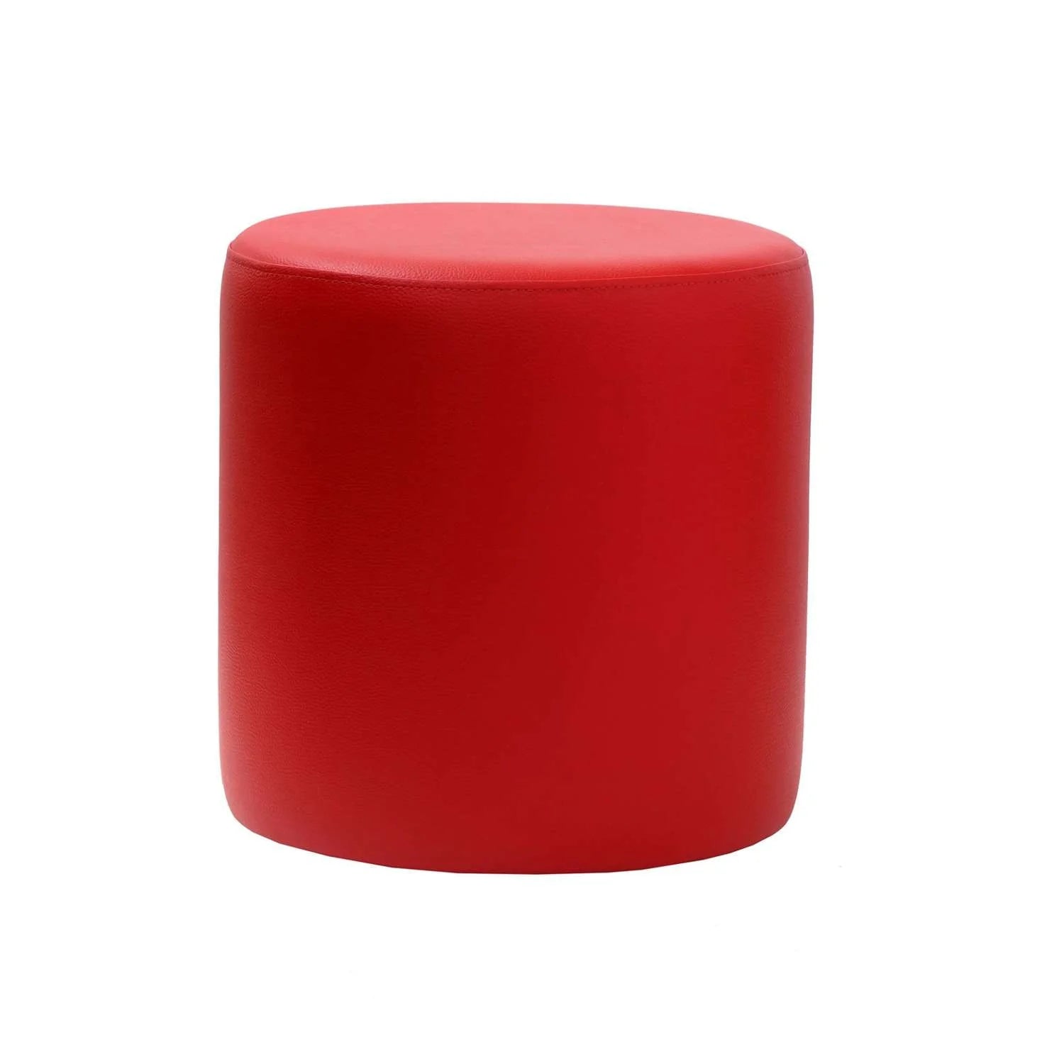 Durafurn Ottoman Round Red | Office Furniture Designs