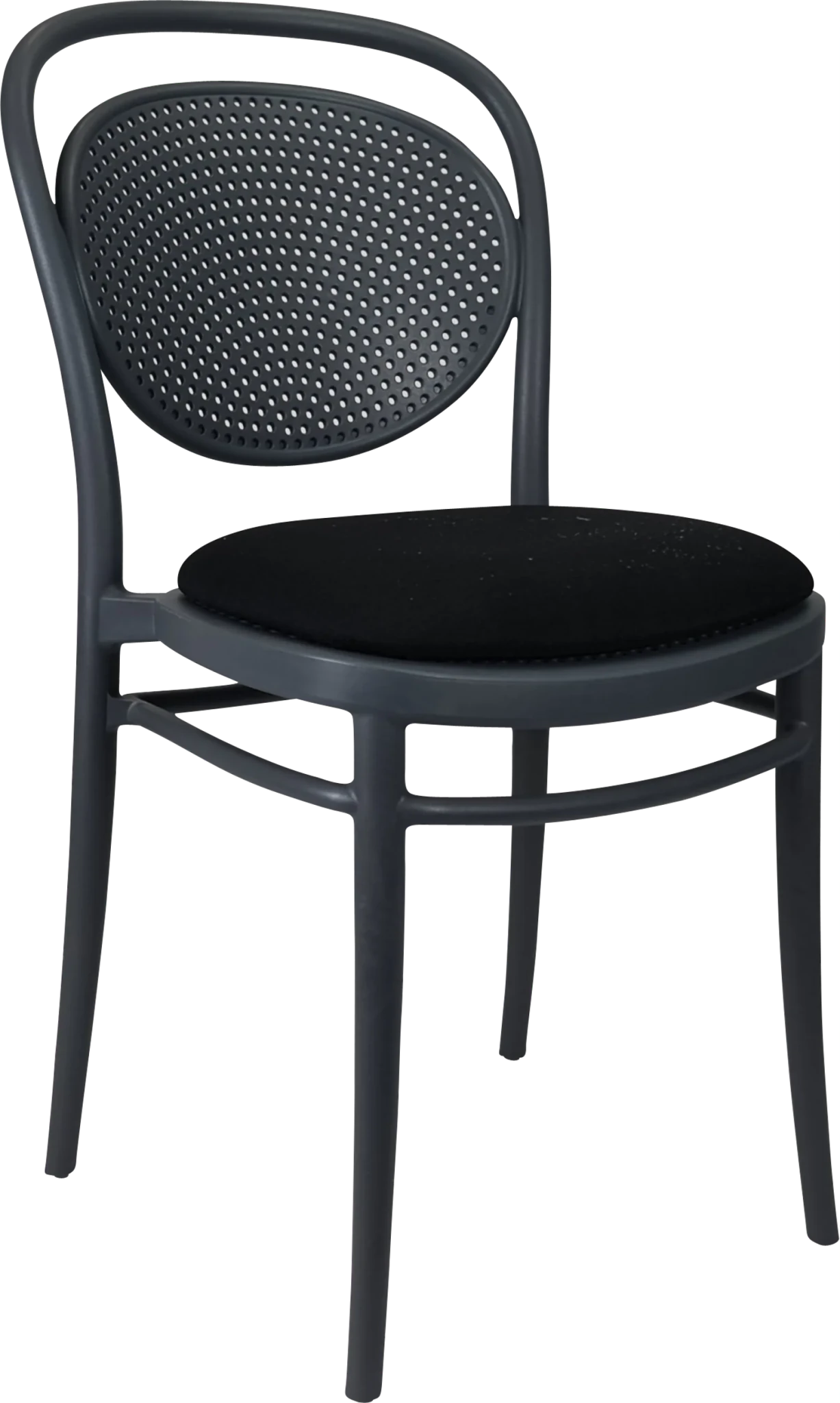 Durafurn Seat Cushion (for Victor/Marcel/Cross Chair) Black Fabric | Office Furniture Designs