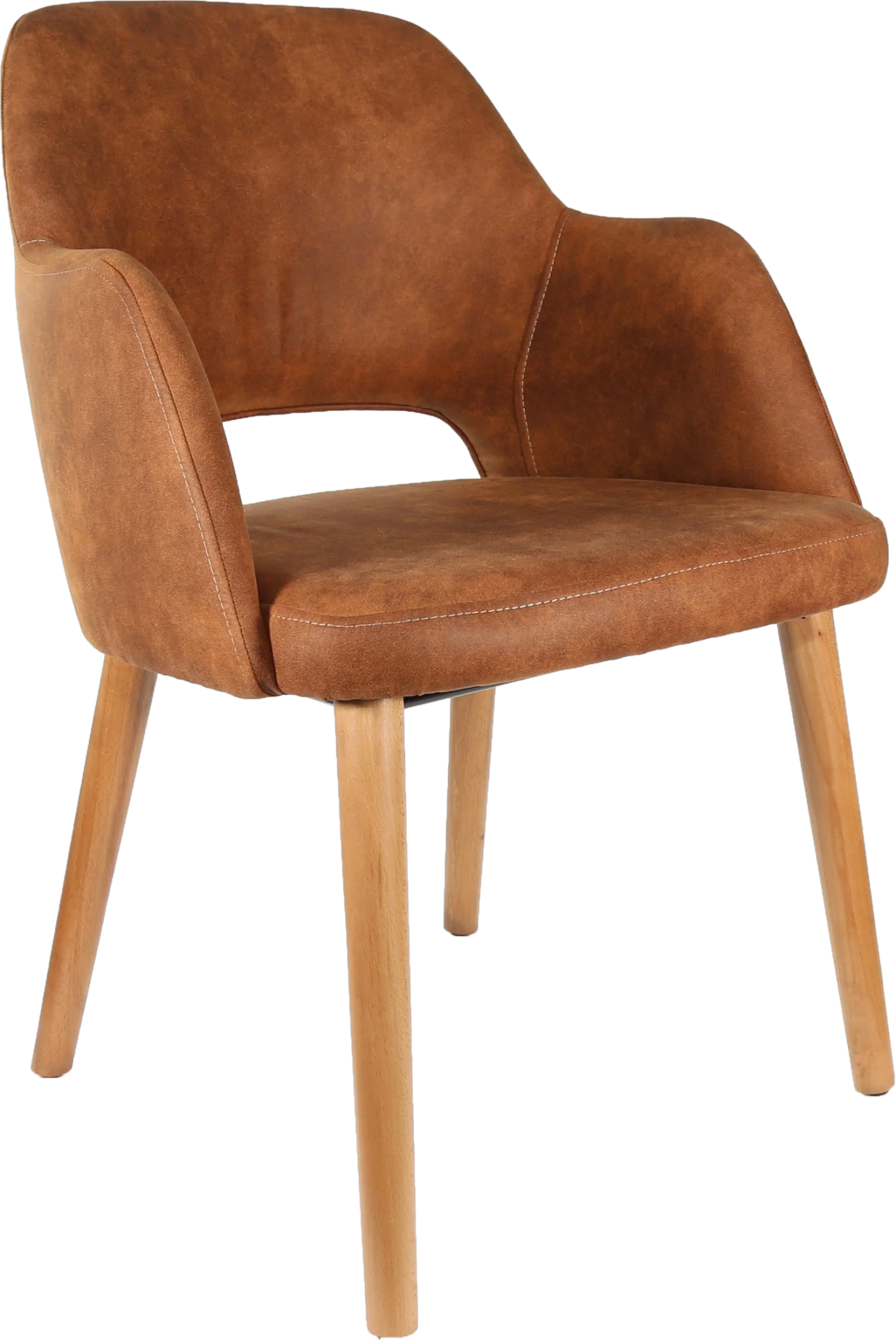 Durafurn Sorbet Chair Oak Tan Fabric | Office Furniture Designs