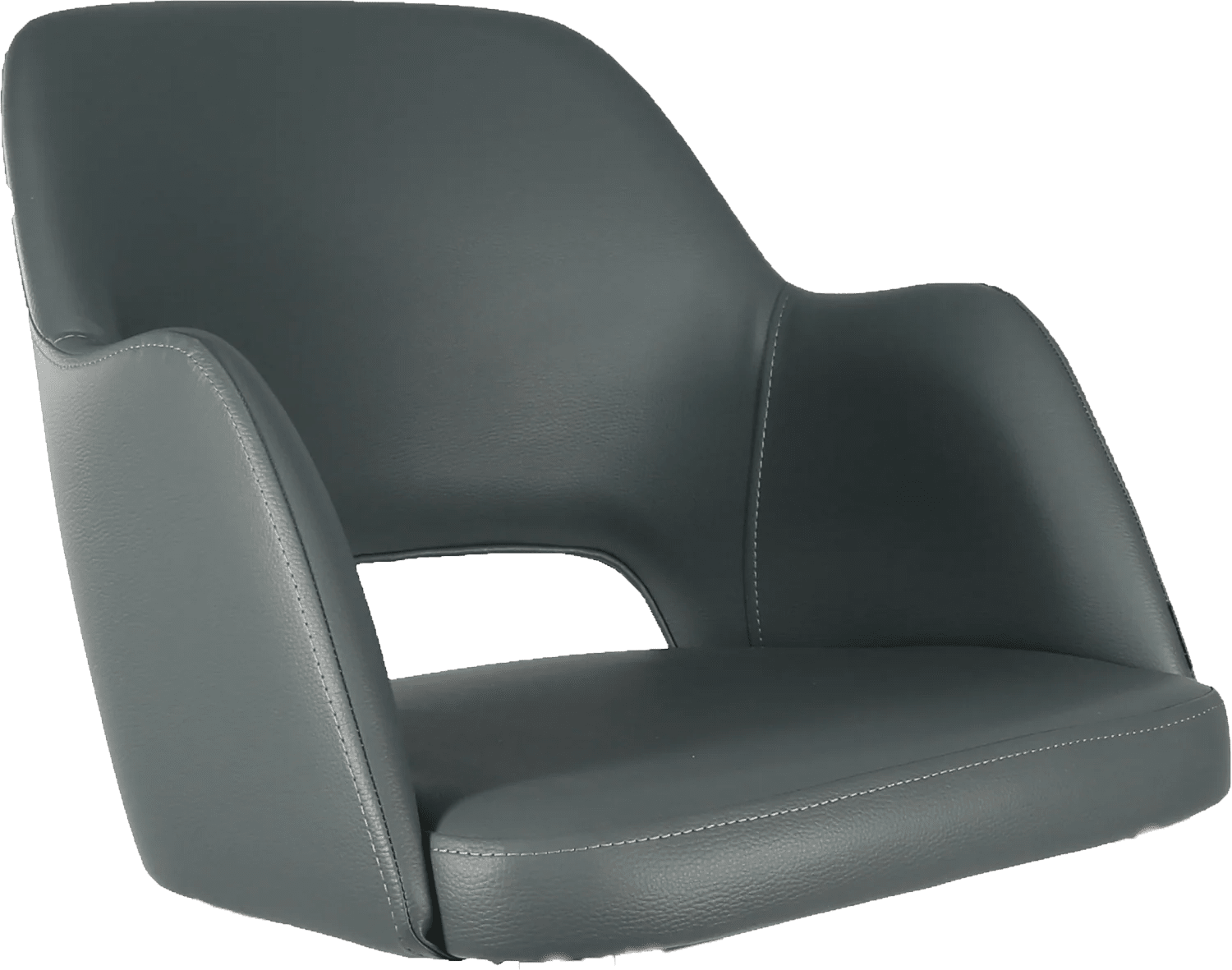 Durafurn Sorbet Upholstered Shell Anthracite Vinyl | Office Furniture Designs