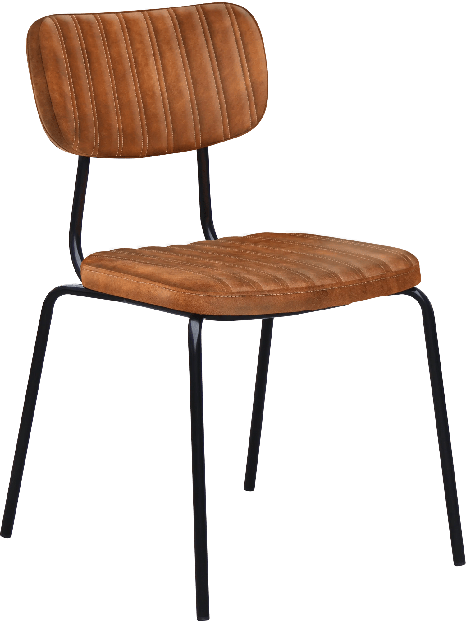 Durafurn Tiramisu Chair Black Frame Tan Fabric | Office Furniture Designs