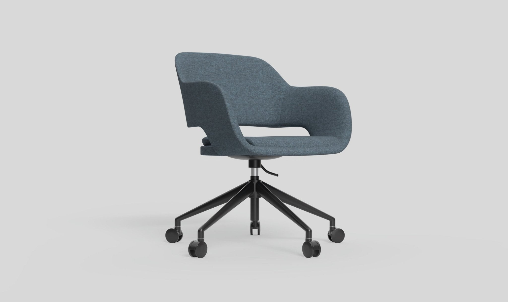 Elaro Armchair Metal Onyx | Office Furniture Designs