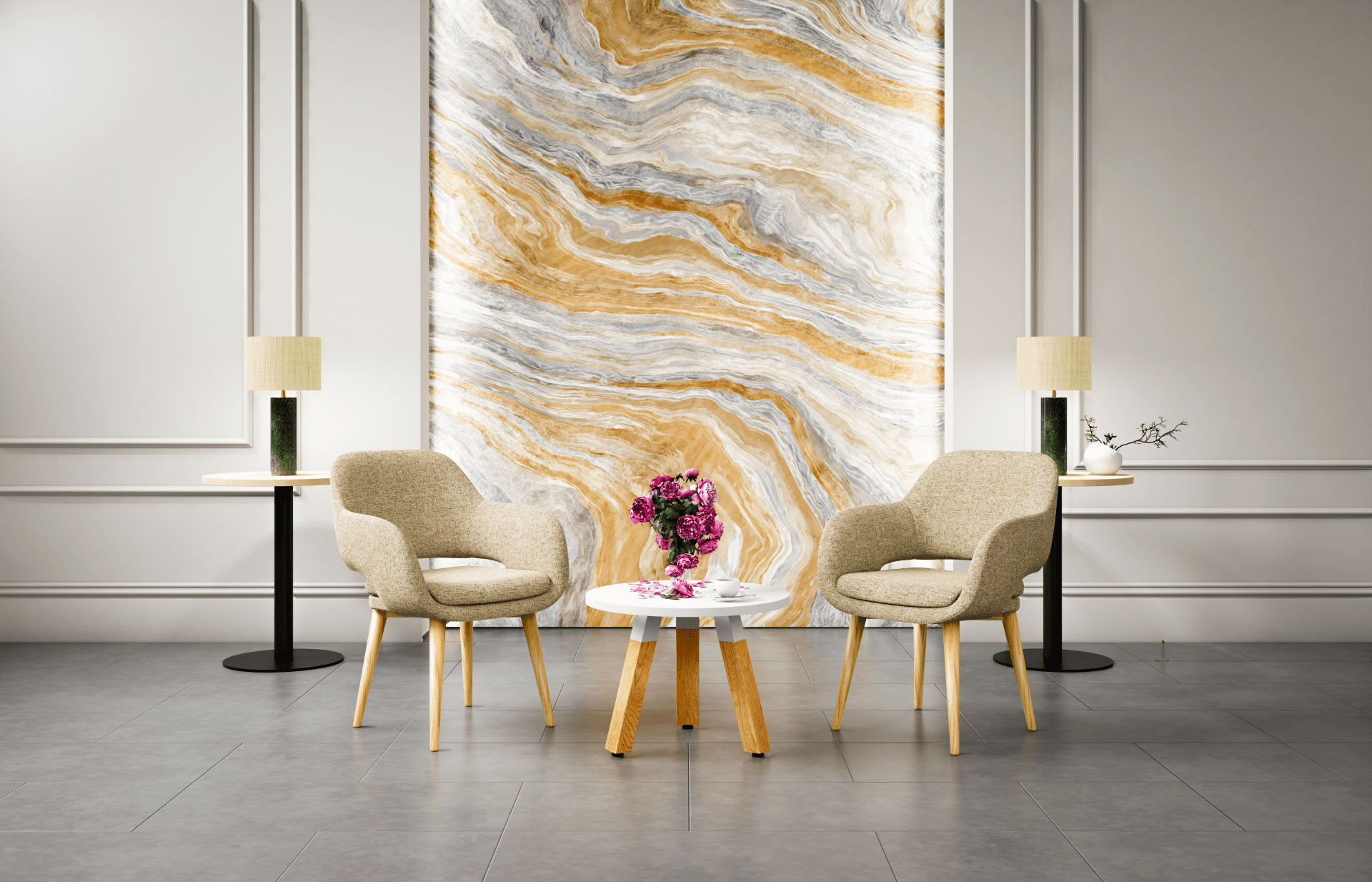 Elaro Armchair Metal Onyx | Office Furniture Designs