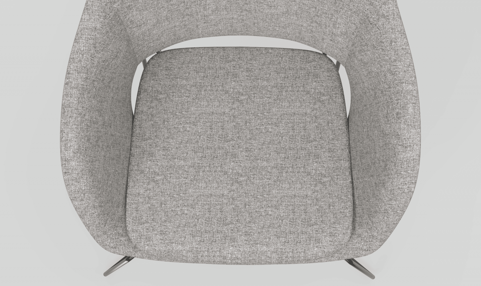 Elaro Lounge Chair Metal Onyx | Office Furniture Designs