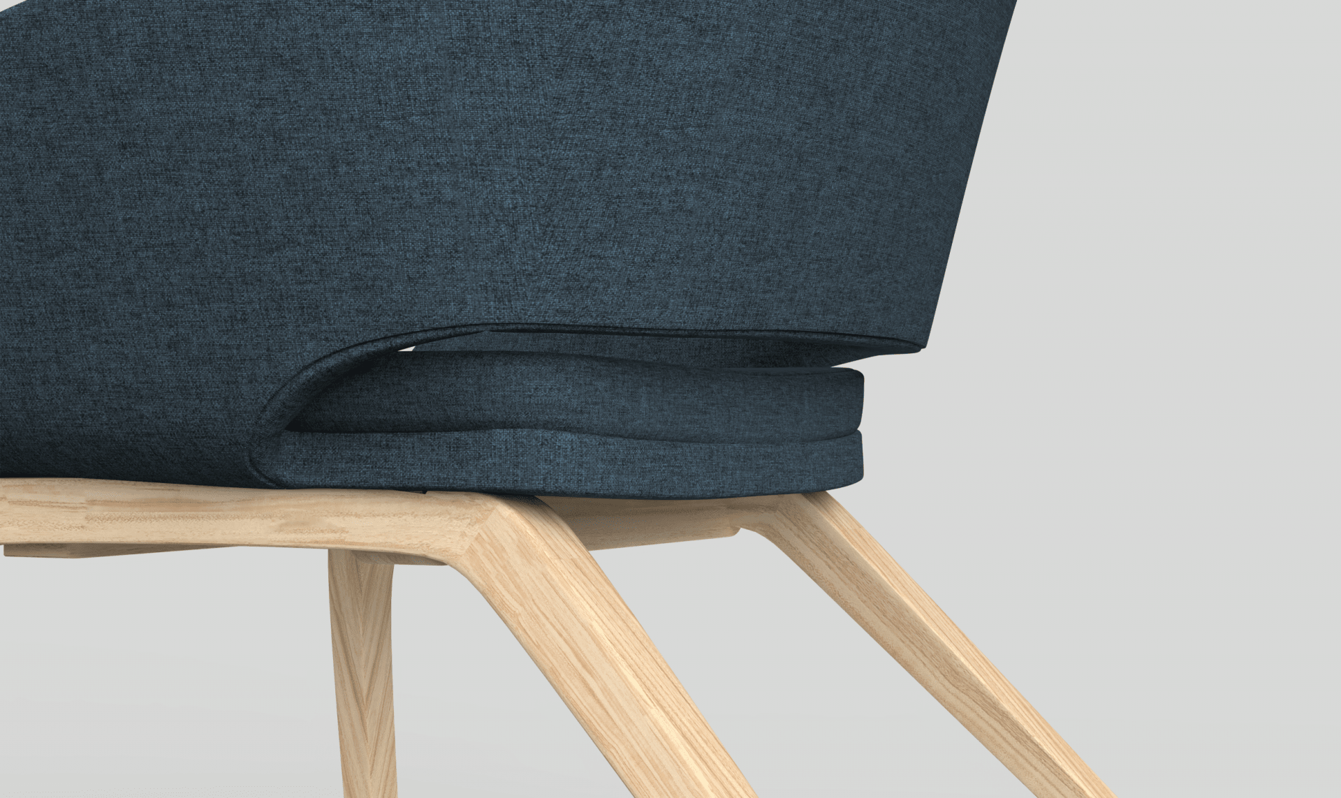 Elaro Lounge Chair Metal Onyx | Office Furniture Designs