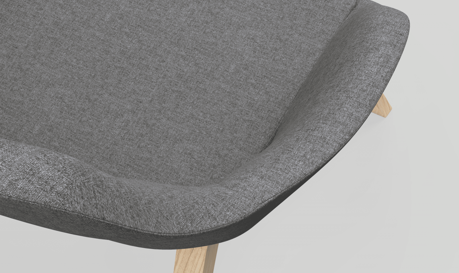 Elaro Lounge Chair Metal Onyx | Office Furniture Designs