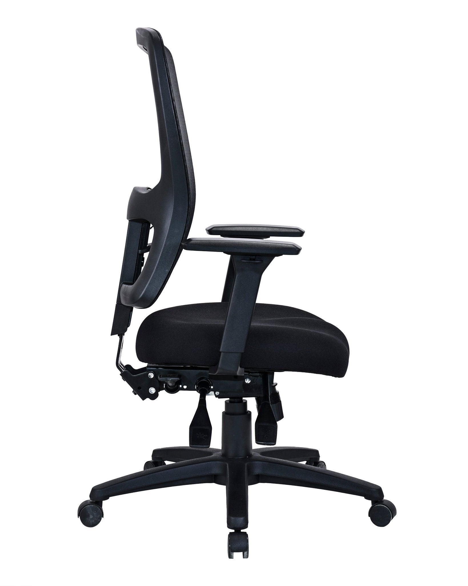 Ergona Heavy Duty Mesh Back Ergonomic Chair With Arms | Office Furniture Designs
