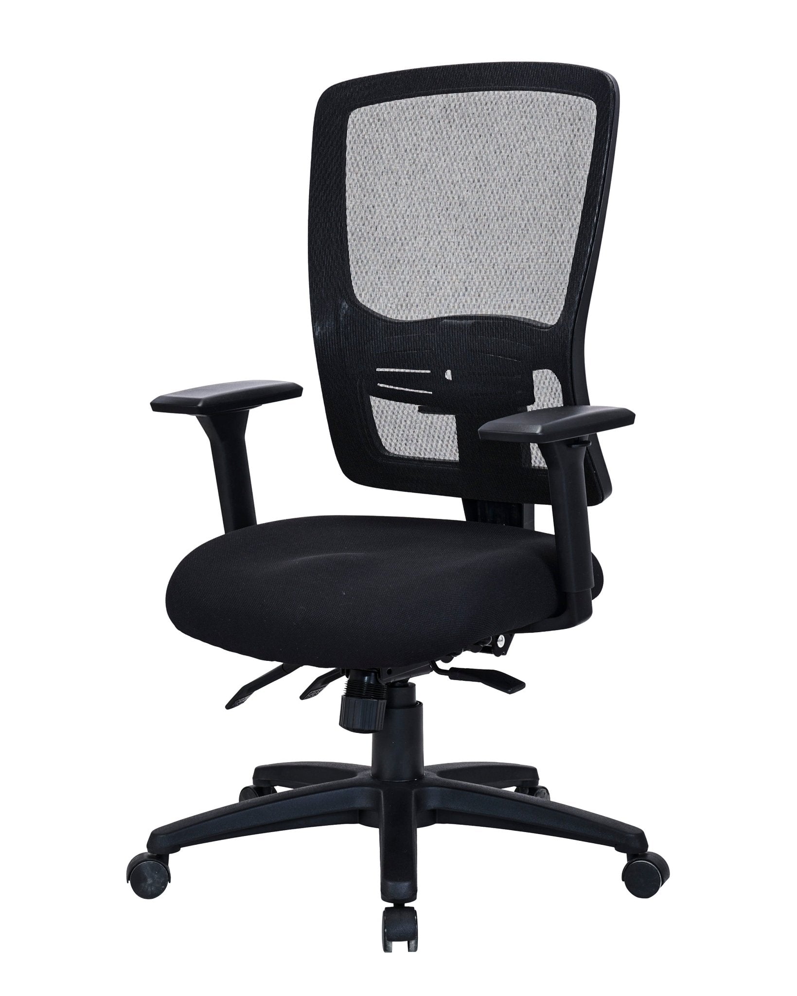 Ergona Heavy Duty Mesh Back Ergonomic Chair With Arms | Office Furniture Designs