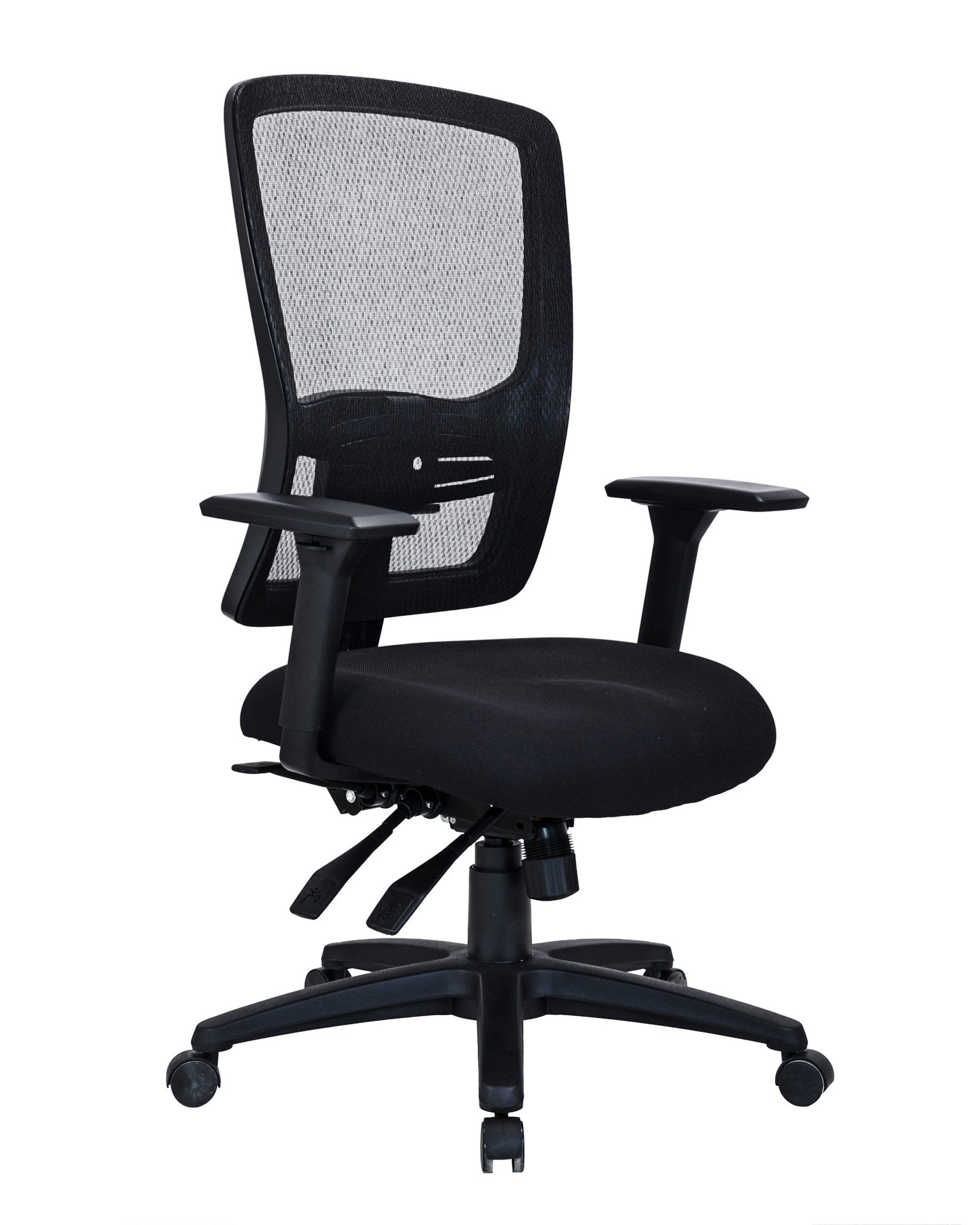 Ergona Heavy Duty Mesh Back Ergonomic Chair With Arms | Office Furniture Designs