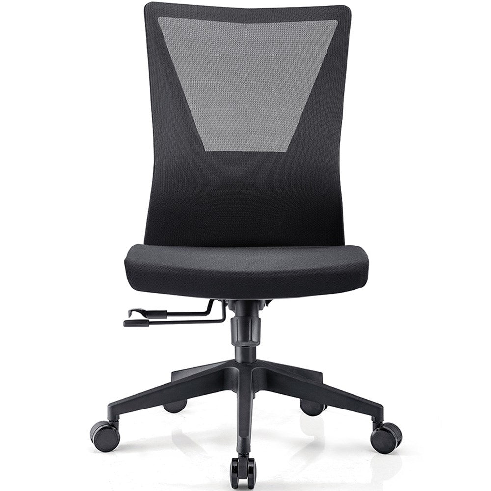 Filmore Chair Mesh Back Black Mid Back No Headrest Black | Office Furniture Designs