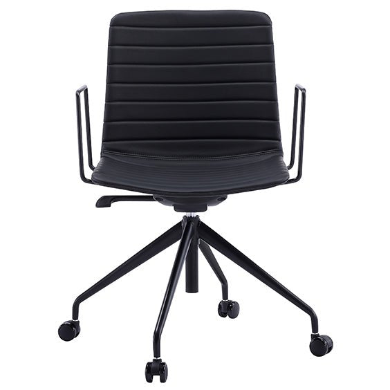 Golf Breakout Chair Black No Arms | Office Furniture Designs