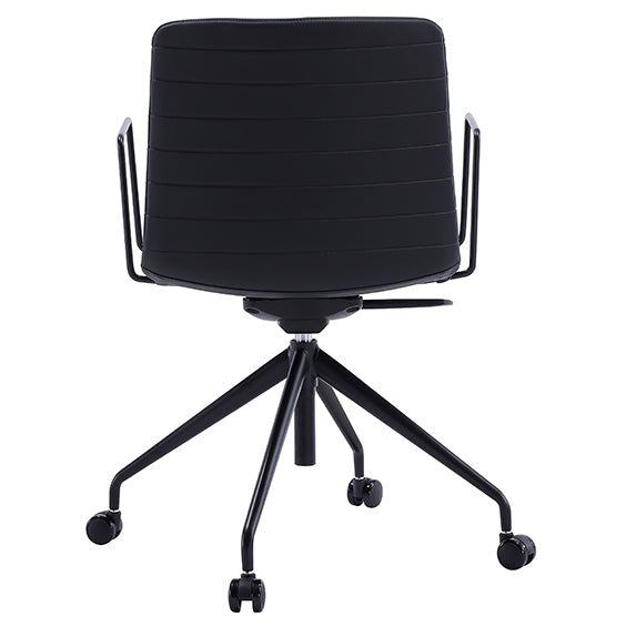Golf Breakout Chair Black No Arms | Office Furniture Designs