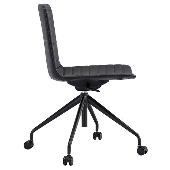 Golf Breakout Chair Black With Arms | Office Furniture Designs