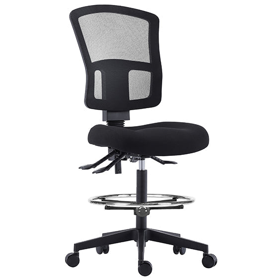 Grant Mesh Task Chair High Back Drafting Kit (D200) No Arms | Office Furniture Designs