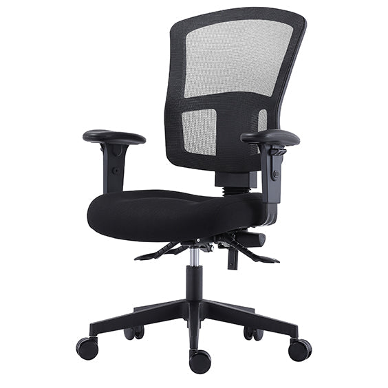 Grant Mesh Task Chair High Back Standard With Arms | Office Furniture Designs