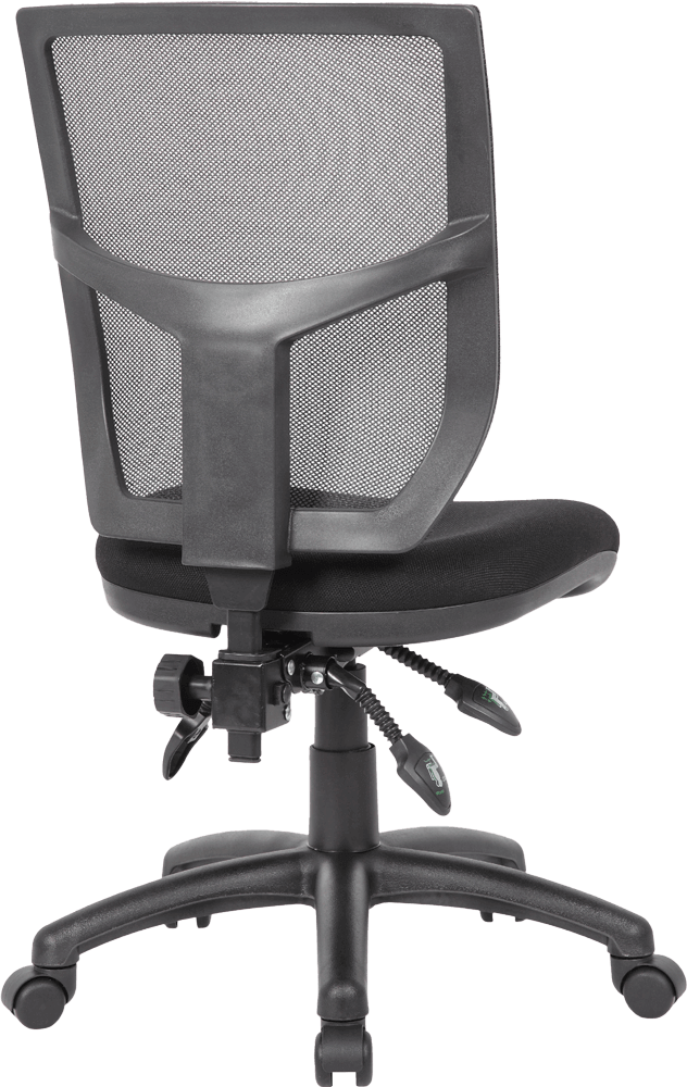 Halo Task Chair High Back Mesh Back Black Black | Office Furniture Designs