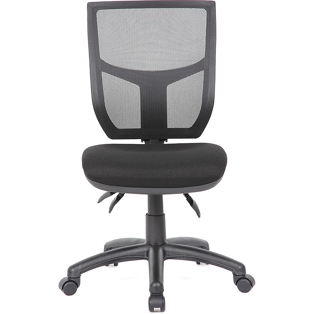 Halo Task Chair High Back Mesh Back Black Black | Office Furniture Designs