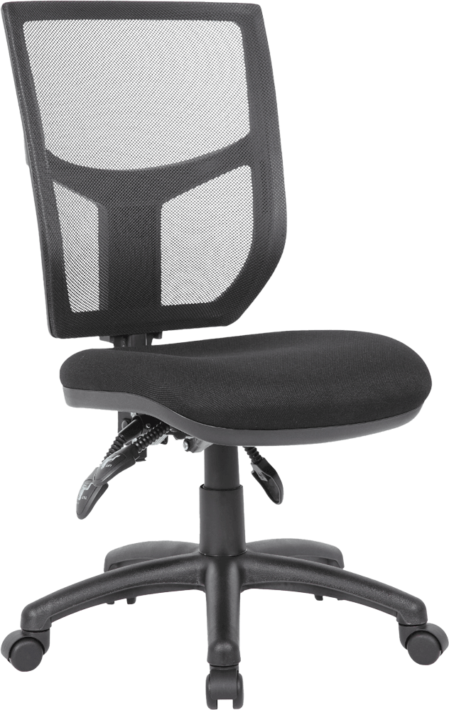 Halo Task Chair High Back Mesh Back Black Black | Office Furniture Designs