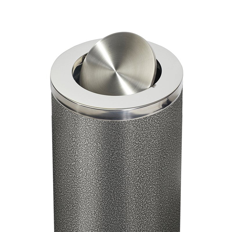 Hammertone Swing Top Bin 62L - Office Furniture Designs