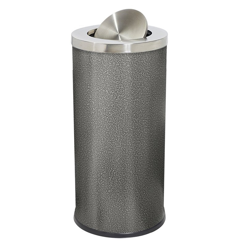 Hammertone Swing Top Bin 62L - Office Furniture Designs