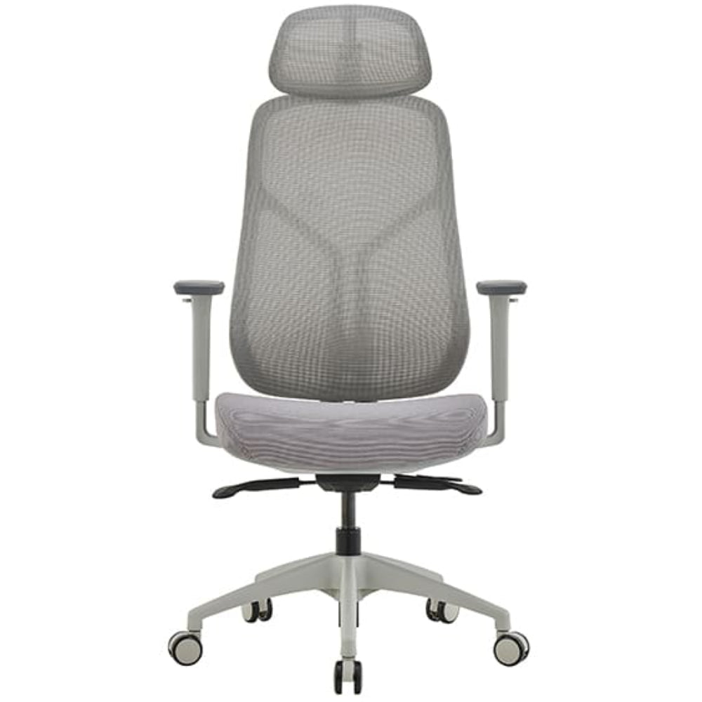 Ivory Executive Mesh Chair High Back | Office Furniture Designs