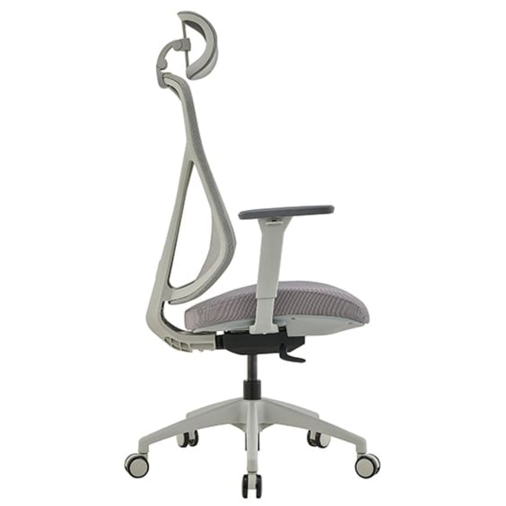 Ivory Executive Mesh Chair High Back | Office Furniture Designs