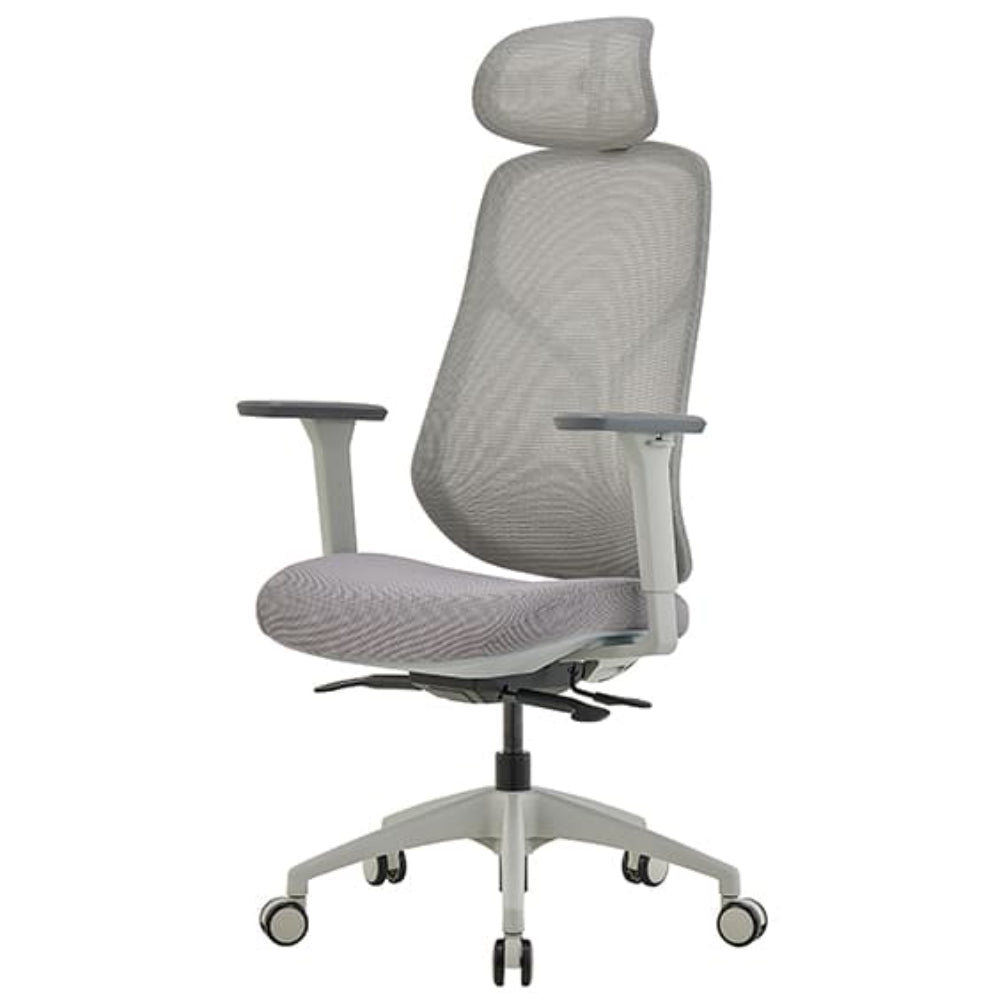 Ivory Executive Mesh Chair High Back | Office Furniture Designs