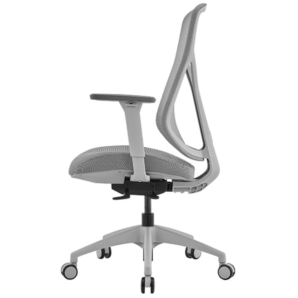Ivory Executive Mesh Chair High Back | Office Furniture Designs