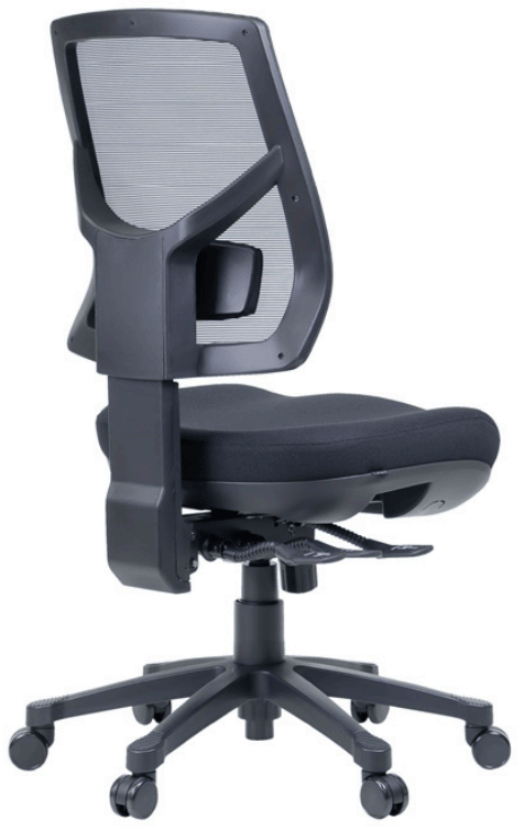 Kenzo Mesh Task Chair With Arms | Office Furniture Designs