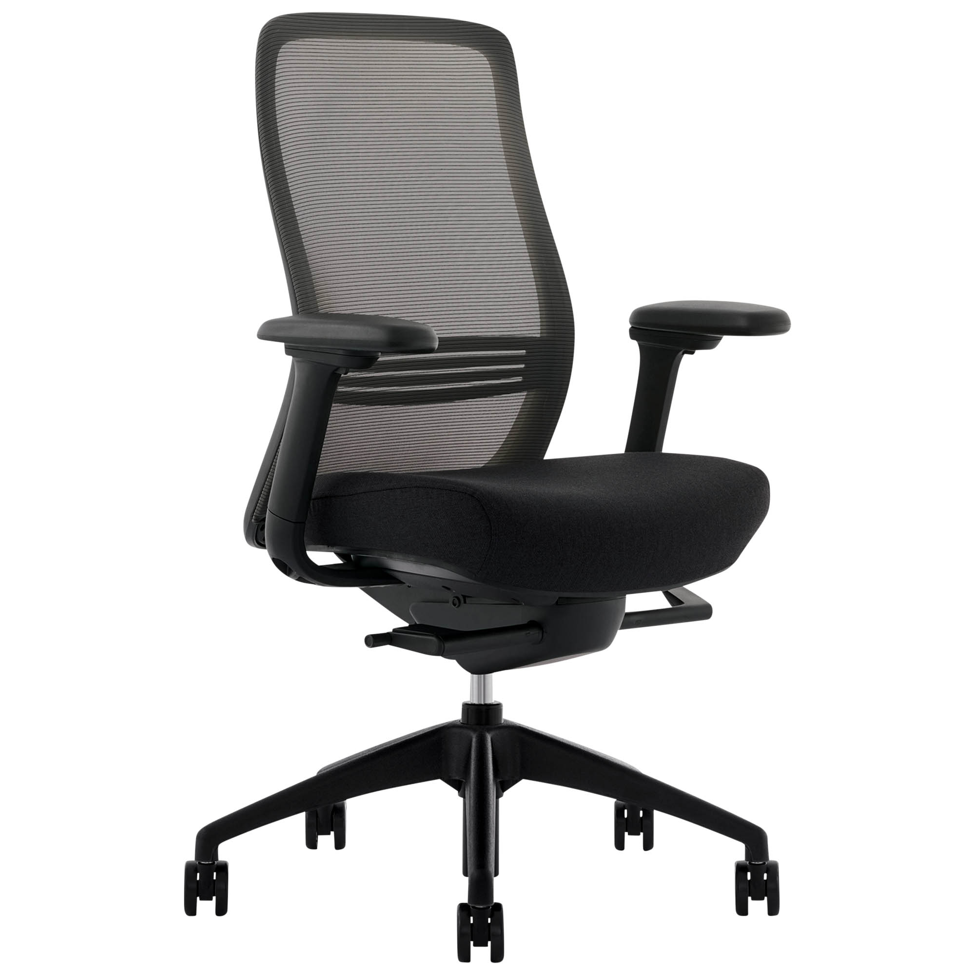 Konfurb Luna Chair Black | Office Furniture Designs