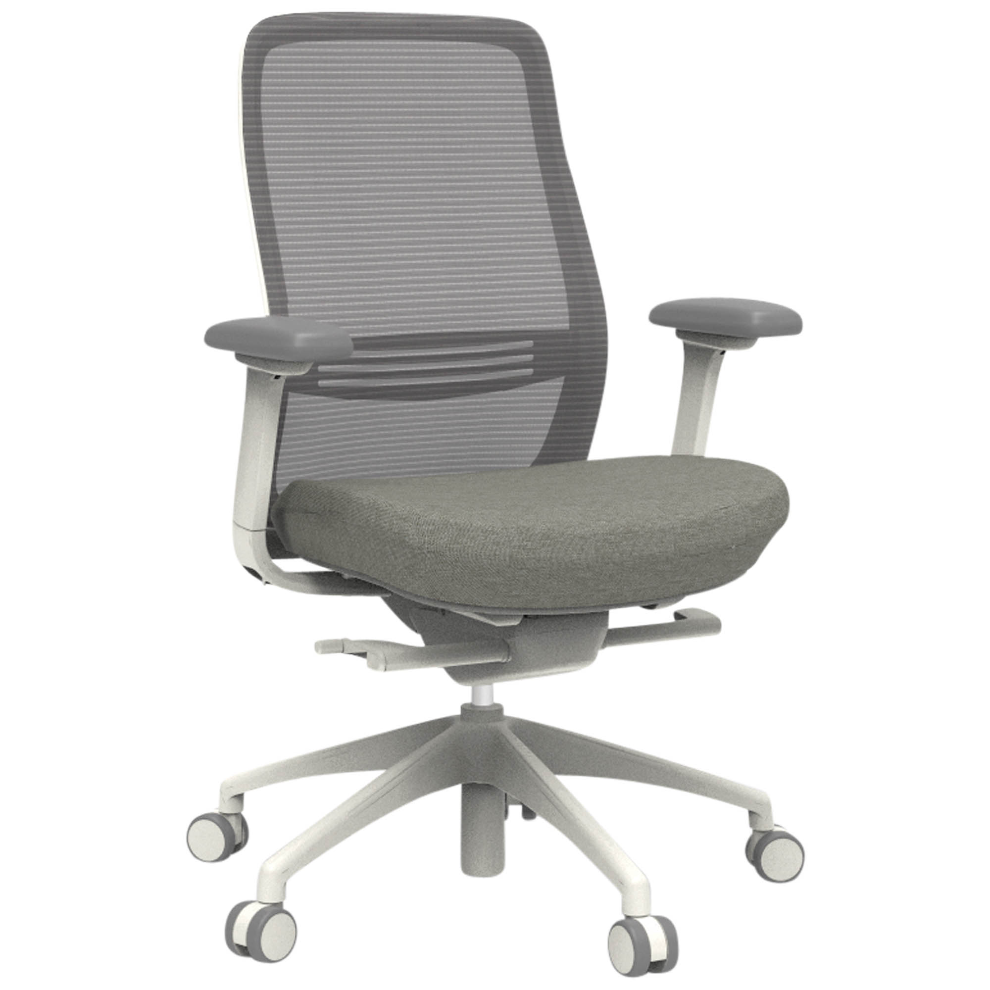 Konfurb Luna Chair White | Office Furniture Designs