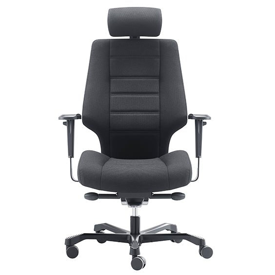 Lander Heavy Duty Chair With Headrest | Office Furniture Designs
