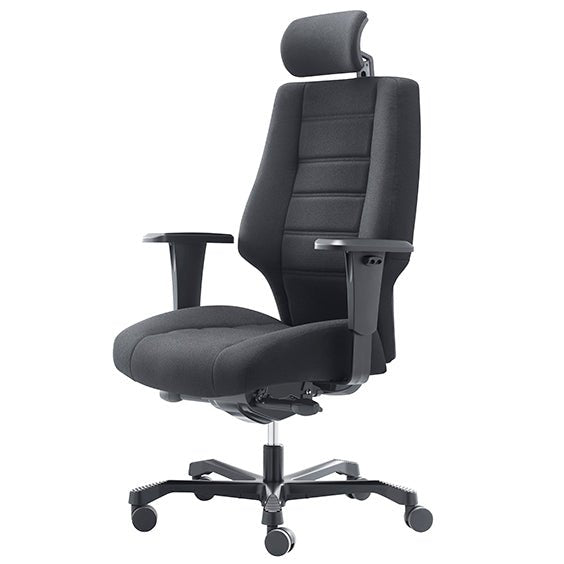 Lander Heavy Duty Chair With Headrest | Office Furniture Designs