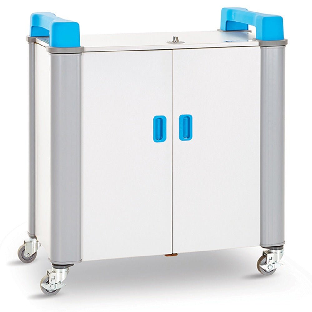 LapCabby UniCabby Horizontal 32 Devices | Mobile AC Charging Trolley | Office Furniture Designs