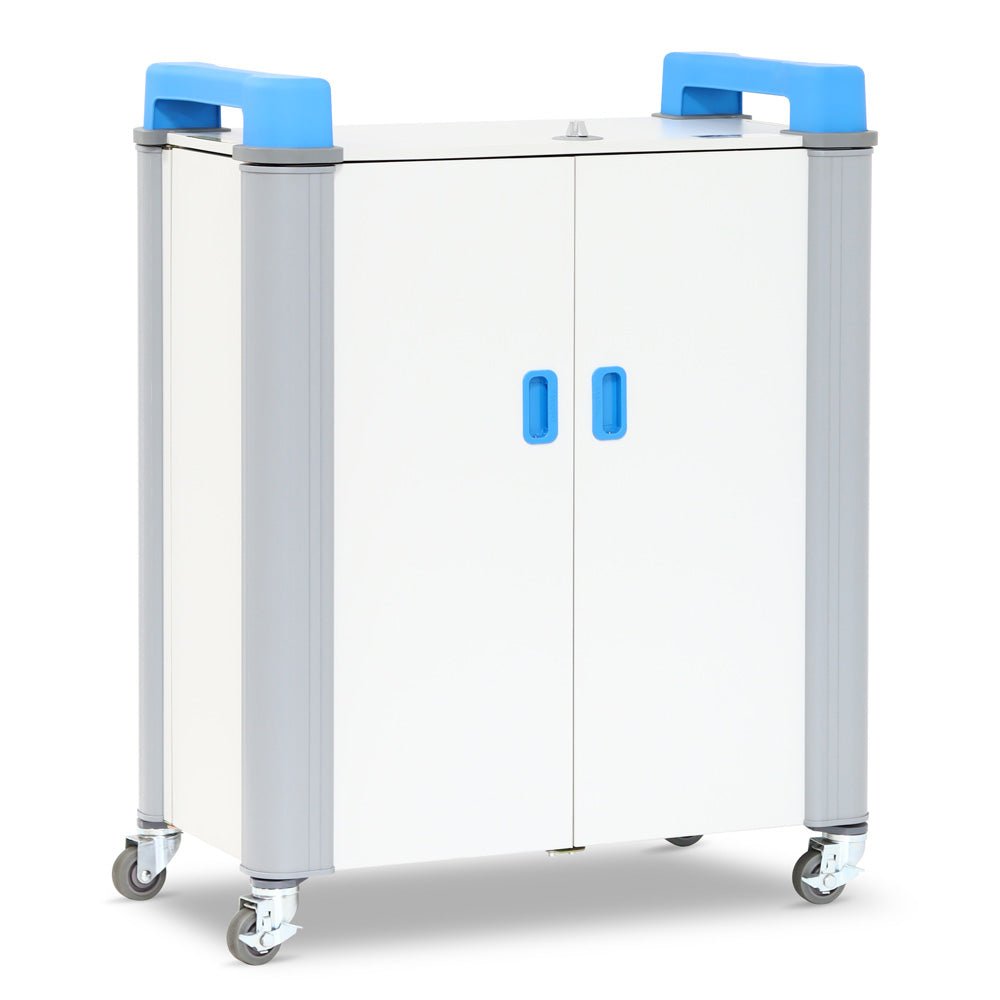 LapCabby UniCabby Horizontal 40 Devices | Mobile AC Charging Trolley | Office Furniture Designs