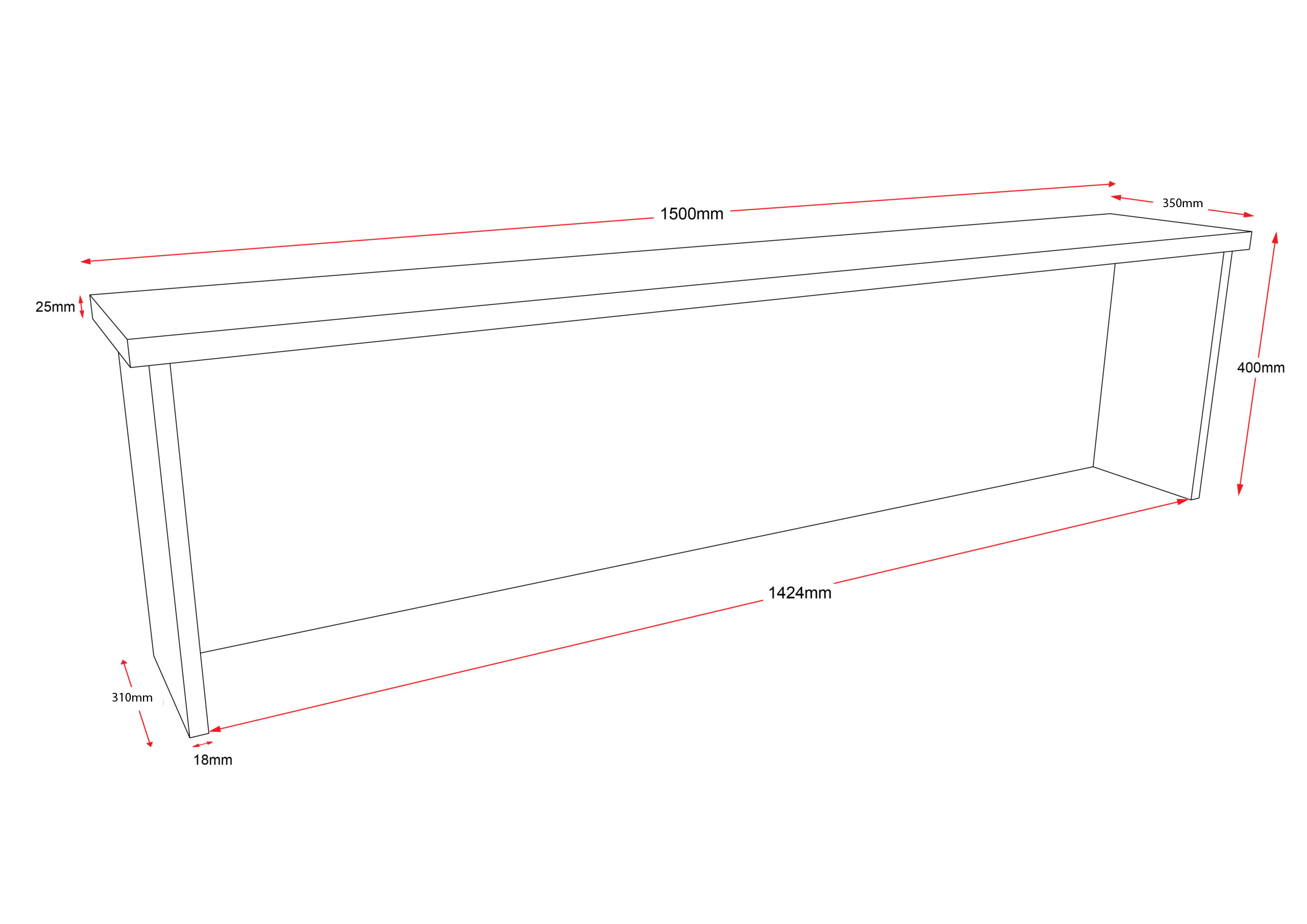 Rapid Worker Desk Hob