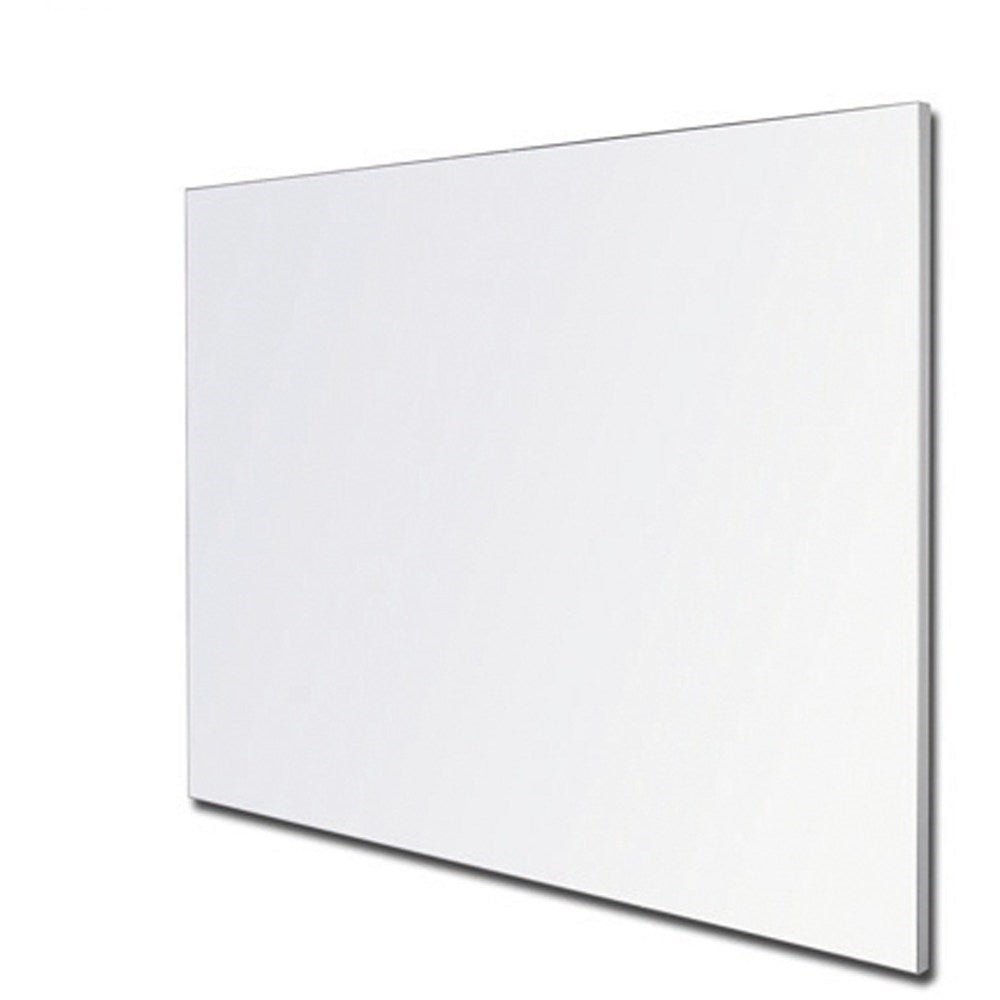LX8 Porcelain Whiteboard Slim Edge Frame 1800W x 900H White | Office Furniture Designs