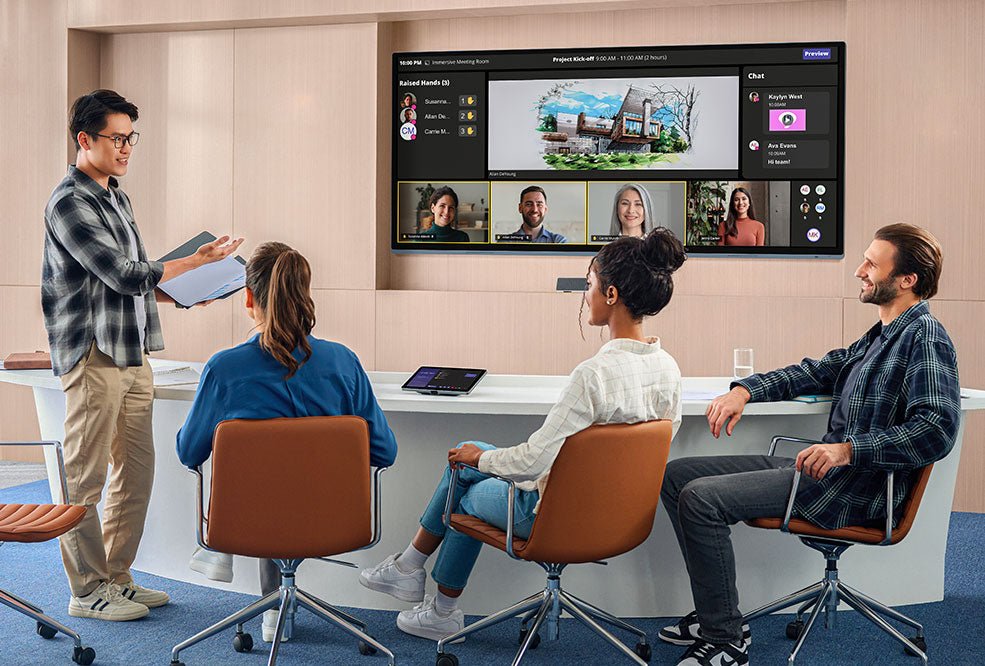 MAXHUB 105'' Ultrawide Panel | Office Furniture Designs