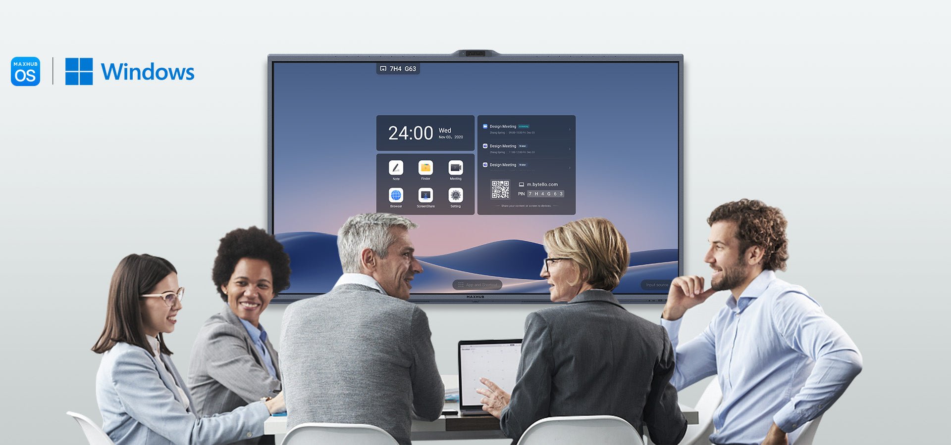 MAXHUB Xboard V7 Series 55" | Office Furniture Designs