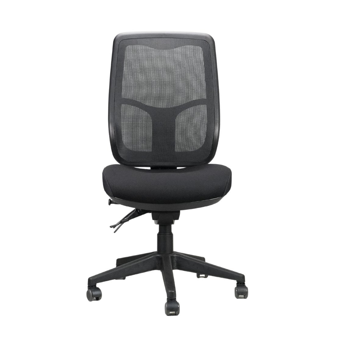 Merida Operator Chair High Back Mesh Back Black Black | Office Furniture Designs