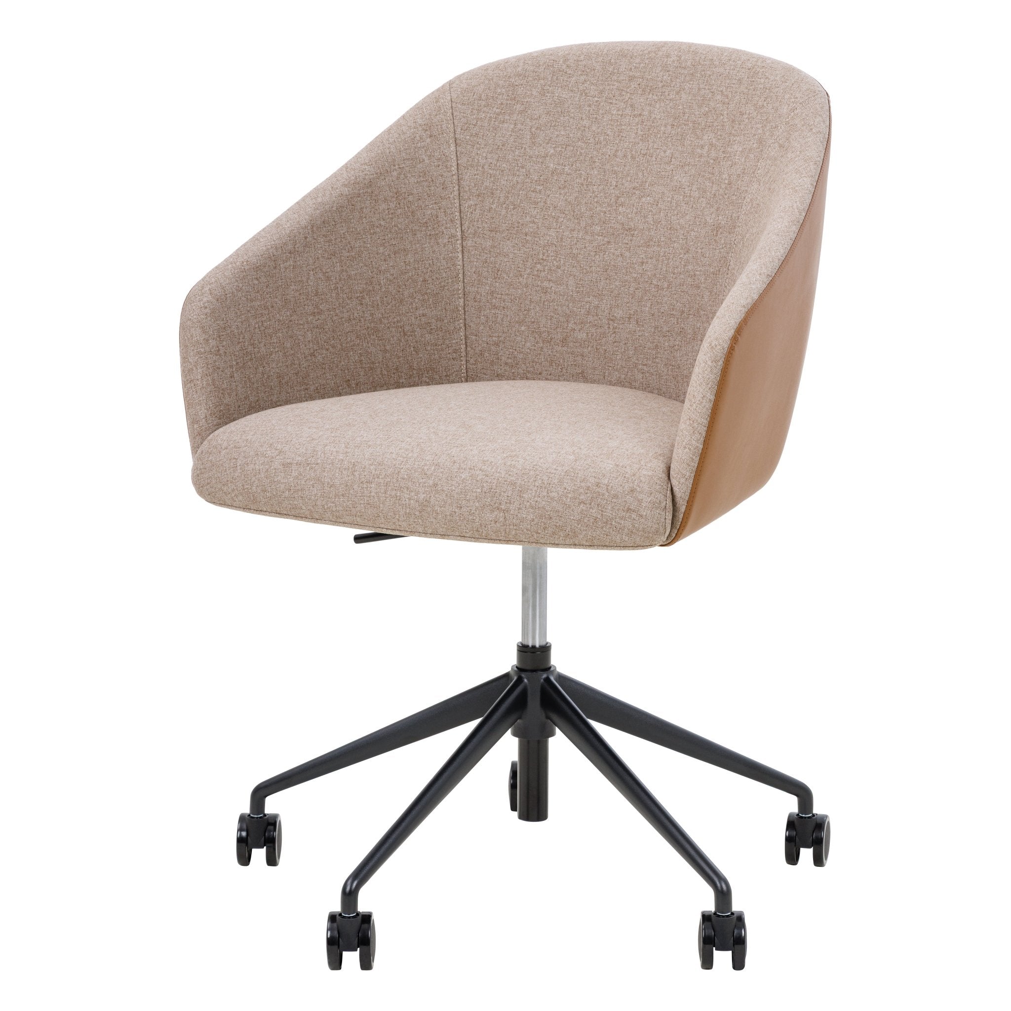 Mesa Chair Castors Tan | Office Furniture Designs