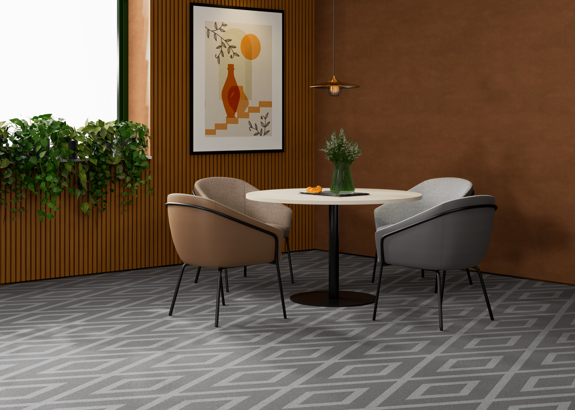 Mesa Chair Metal Charcoal | Office Furniture Designs