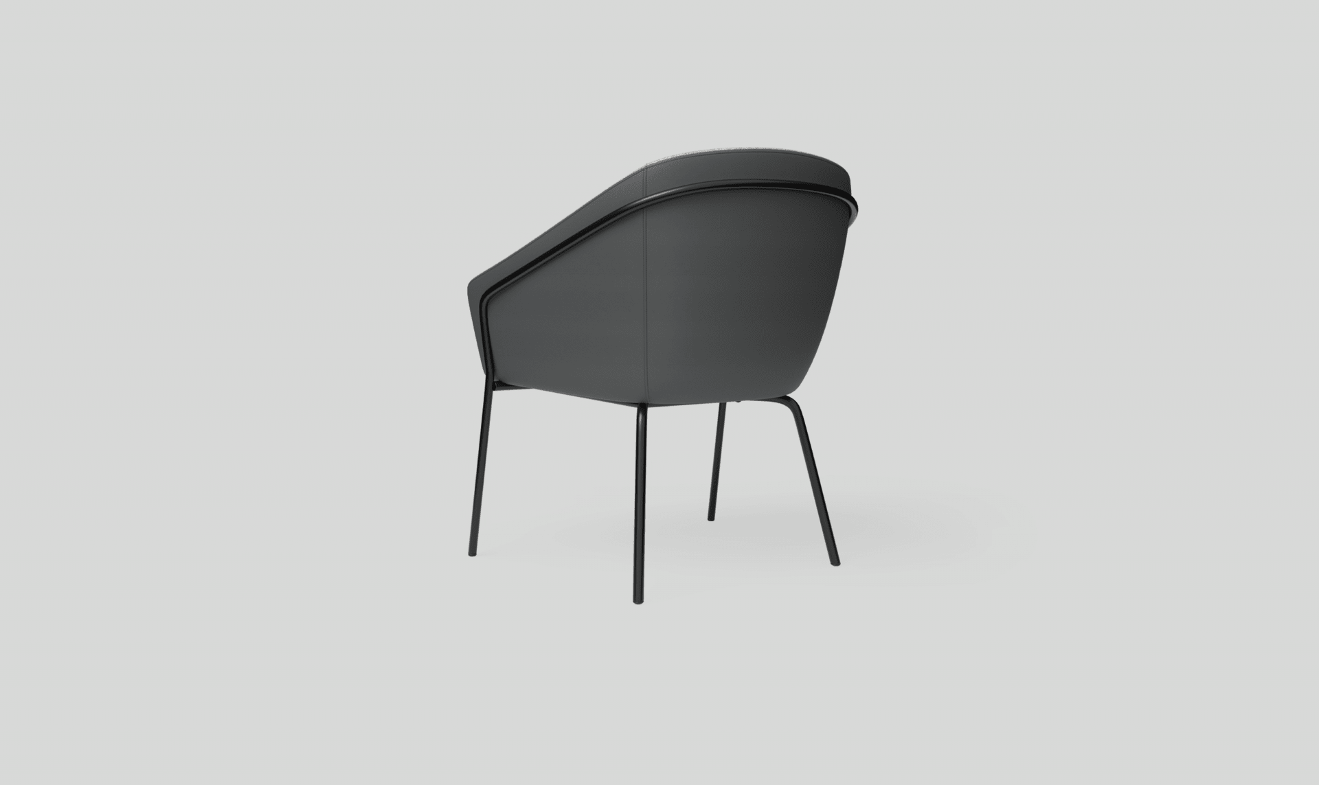 Mesa Chair Metal Charcoal | Office Furniture Designs