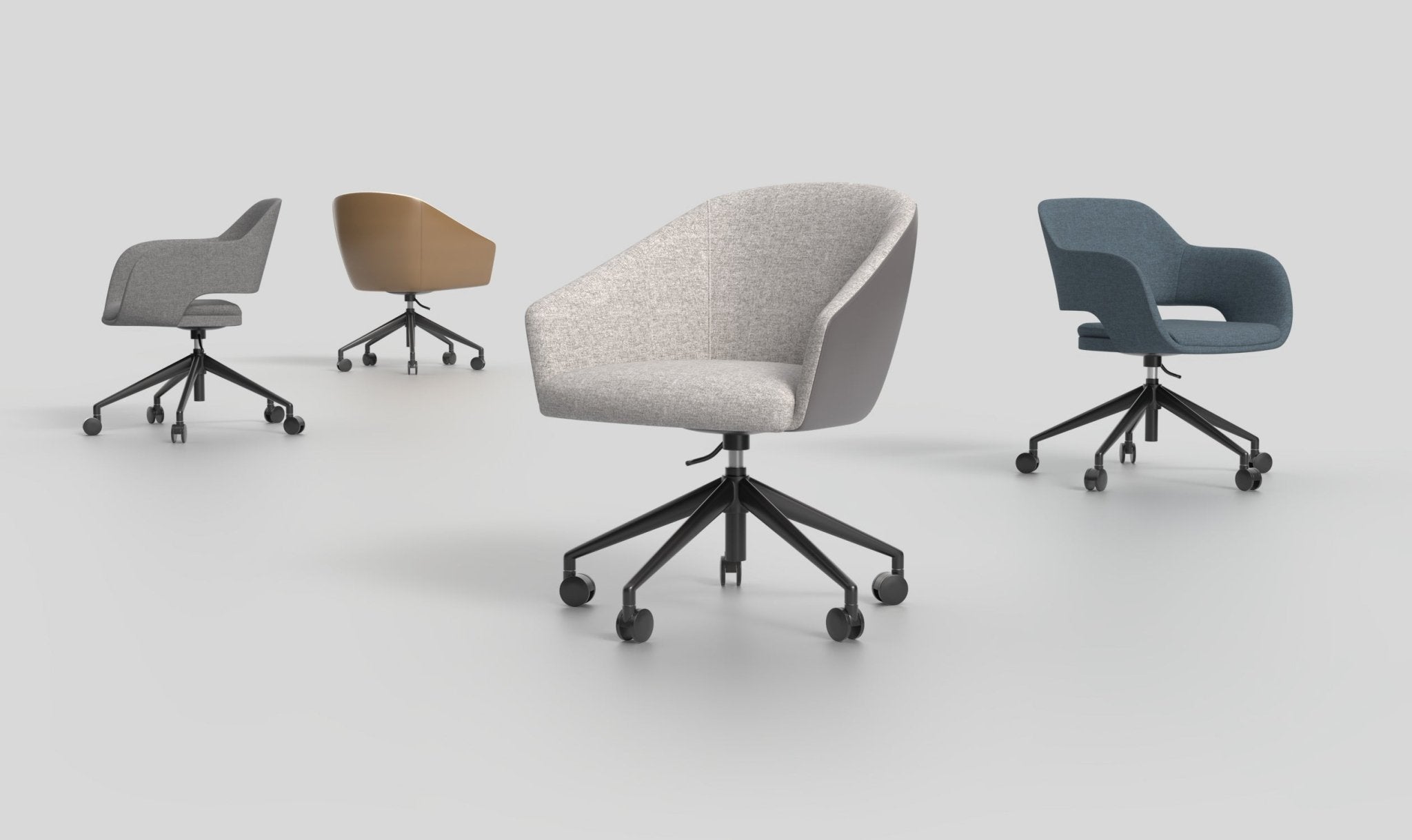 Mesa Chair Metal Charcoal | Office Furniture Designs