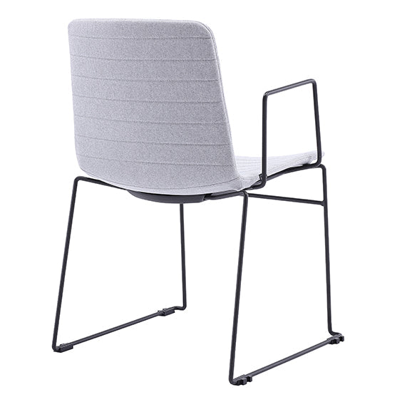 Mia Breakout Chair Black No Arms | Office Furniture Designs